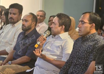 ކޮރަޕްޝަންގެ މައްސަލަ ބަލައިފިއްޔާ ޖަލުން ނިކުންނާނެ އެކަކު ވެސް މި ސަރުކާރުގަ ނެތް: ރައީސް ޔާމީން