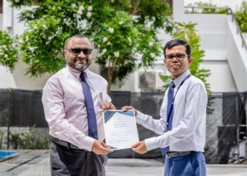 ސްޓެލްކޯއިން އިސްލާމީ މަރުކަޒު މުންނާރު ތިރީގައިވާ މަސްފެންގަނޑު މަރާމާތުކޮށް މިނިސްޓްރީއާ ހަވާލުކޮށްފި