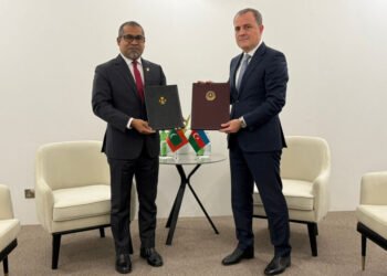 ރާއްޖެއާއި އަޒަރުބައިޖާންއާ ދެމެދު އެއްބަސްވުންތަކެއްގައި ސޮއިކޮށްފި