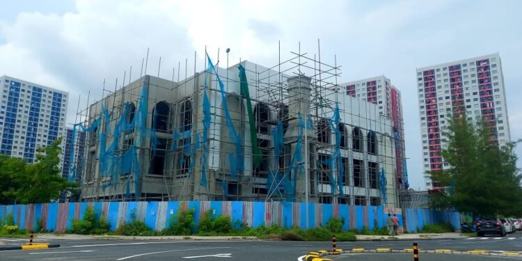 ހިޔާ ޓަވަރު 16 ކައިރީ އަޅާ މިސްކިތް ރޯދަމަހަށް ނިމޭނެ: އިސްލާމިކް މިނިސްޓްރީ