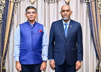 އިންޑިއާއިން ރާއްޖެއަށް ކަނޑައަޅުއްވާފައި ހުންނަވާ ސަފީރު ރައީސުލްޖުމްހޫރިއްޔާގެ އަރިހަށް ވަދާޢީ ޒިޔާރަތެއް ކުރައްވައިފި