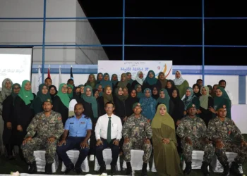 އެމްއެންޑީއެފް ނޮދަންއެރިއާ ކޮމާންޑުން ހޯރަފުށީގައި މޫދު ކަސްރަތު ޕްރޮގްރާމެއް ހިންގައިފި  