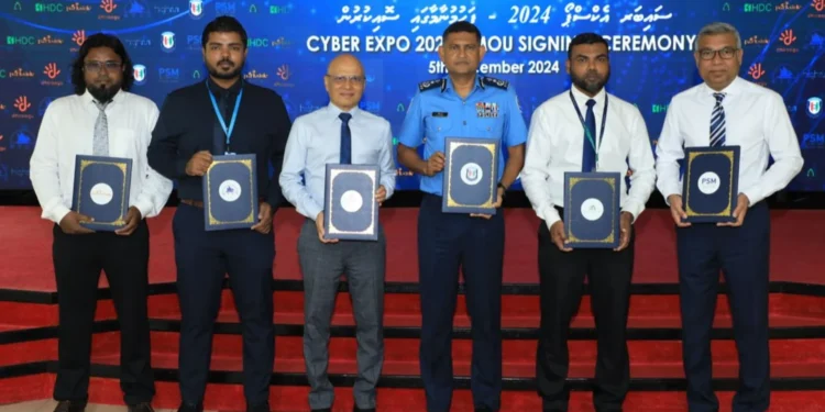 “ ސައިބަރ އެކްސްޕޯ 2024 “ ބޭއްވުމަށް ފަހުމުނާމާގައި ސޮއިކޮށްފި