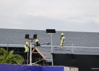 މާލޭގެ ރަސްމީ ފާލަން އަލުން ތަރައްޤީކުރުމުގެ މަޝްރޫއުގެ ދަށުން ފާލަމުގެ އޯވަހެޑް ސްޓްރަކްޗާގެ މަސައްކަތް ނިމިއްޖެ : އެމްޓީސީސީ