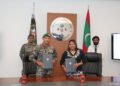 އެމްއެންޑީއެފްގެ ކޮލެޖް އޮފް ޑިފެންސް އެންޑް ސެކިއުރިޓީ ސްޓަޑީޒް އާއި ފޮރިން މިނިސްޓްރީގެ ފޮރިން ސަރވިސް އިންސްޓިޓިއުޓް އޮފް މޯލްޑިވްސް އާ އެކު ލެޓަރ އޮފް އިންޓެންޓްގައި ސޮއިކޮށްފި