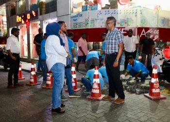 ހަވީރީ ހިނގުމުގެ މަސައްކަތް ނިންމާލުމަށް ފަހު މަޖީދީ މަގު ހެދުމުގެ މަސައްކަތް ފަށައިފި