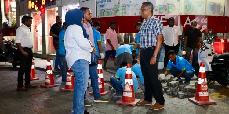 ހަވީރީ ހިނގުމުގެ މަސައްކަތް ނިންމާލުމަށް ފަހު މަޖީދީ މަގު ހެދުމުގެ މަސައްކަތް ފަށައިފި