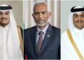 ޤަތަރުގެ ޤައުމީ ދުވަހުގެ ތަޙުނިޔާ އެޤައުމުގެ އަމީރާއި ބޮޑުވަޒީރަށް، ރައީސް ފޮނުއްވައިފި