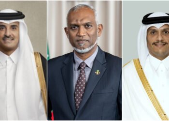 ޤަތަރުގެ ޤައުމީ ދުވަހުގެ ތަޙުނިޔާ އެޤައުމުގެ އަމީރާއި ބޮޑުވަޒީރަށް، ރައީސް ފޮނުއްވައިފި