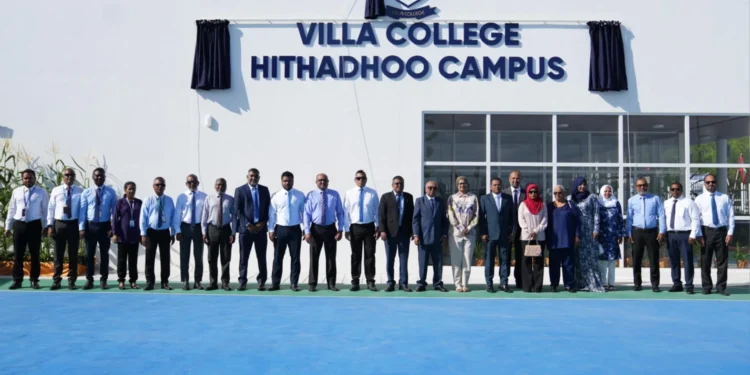 25 މިލިއަން ރުފިޔާގެ އަގުހުރި ވިލާ ކޮލެޖްގެ ހިތަދޫ ކެމްޕަސް ހުޅުވައިފި