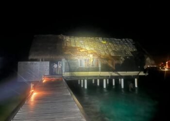 ރީތިރަށް ރިސޯޓުގެ ވޯޓާވިލާއެއްގައި އަލިފާނުގެ ހާދިސާއެއް ހިނގައިފި