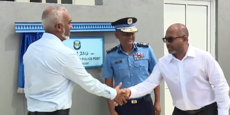 ހއ. ތަކަންދޫގައި ފުލުހުންގެ މަރުކަޒެއް ހުޅުވައިފި