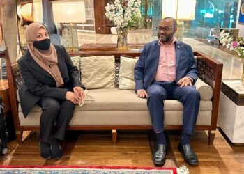 2 ދުވަހުގެ ރަސްމީ ދަތުރުފުޅެއްގައި އިސްލާމީ ކަންތައްތަކާ ބެހޭ ވަޒީރު ޕާކިސްތާނަށް ވަޑައިގަންނަވައިފި
