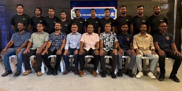 ކުޑަފުށި ރިސޯޓް އެންޑް ސްޕަރގެ މުވައްޒަފުންނަށް އިންޑަސްޓްރިއަލް ފަޔަރ ބްރިގޭޑް ކޯހެއް ހިންގައިފި