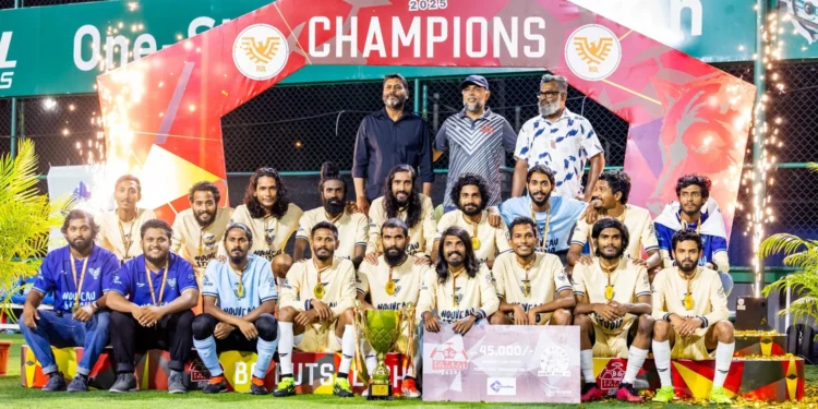 ބީ.ޖީ ފުޓްސަލް ޗެލެންޖުގެ ޗެންޕިޔަންކަން އާރުޑީއެލް ހޯދައިފި