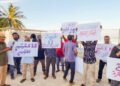 ކަރަންޓު ކެނޑޭ މައްސަލައިގައި އައްޑޫ ރައްޔިތުން މުޒާހަރާކޮށްފި