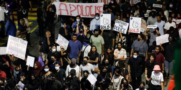 މިރޭގެ ޖެންޒީ މުޒާހަރާ ނިންމާލާ ރައީސްއަށް ޝުކުރު