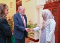 މެޑަމް ސާޖިދާ މުޙައްމަދުގެ އަރިހަށް، މެރކް ފައުންޑޭޝަންގެ މަންދޫބުން ޒިޔާރަތް ކުރައްވައިފި