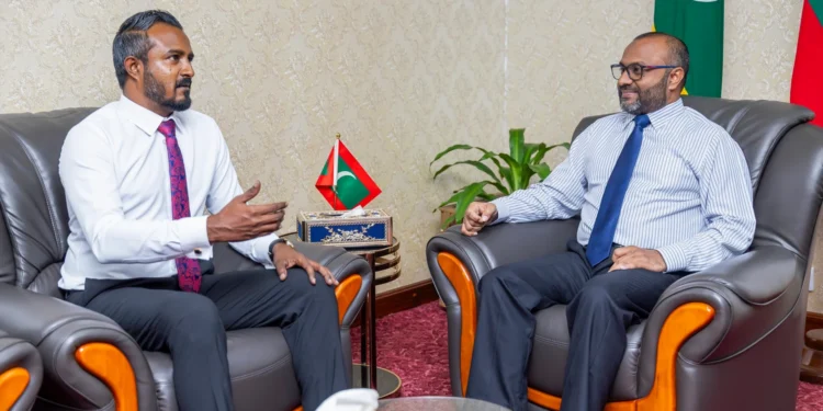 ވަޒީރު ޑރ. މުޙައްމަދު ޝަހީމް ޢަލީ ސަޢީދު ކުޅުދުއްފުށި ސިޓީ ކައުންސިލާއި ބައްދަލުކުރައްވައިފި