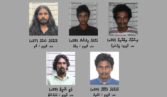 މާމިގިލީގައި ހިންގި އޮޕަރޭޝަނެއްގައި މަސްތުވާތަކެއްޗާއެކު ފަސް މީހަކު ހައްޔަރުކޮށްފި