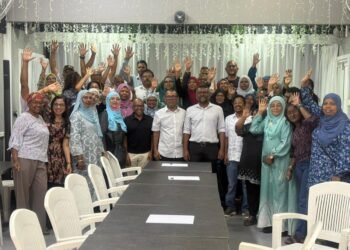 މައިޕާޓީ އެމްޑީޕީގެ ޗެއާޕަސަން ރައީސް ނަޝީދާއެކު!