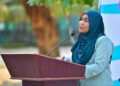 ޔުނީފޯމު އަޅައިގެން ޚިދުމަތް ކުރާ އަންހެނުންގެ ދައުރު ވަރަށް މުހިންމު ކަމަށް ރައީސުލްޖުމުހޫރިއްޔާގެ އަނބިކަބަލުން ވިދާޅުވެއްޖެ