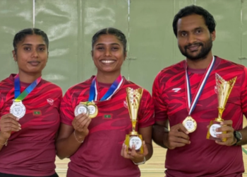 ރައީސް، ޒެމްބިއާ ބެޑްމިންޓަން ސީރީޒްގައި މެޑަލް ހޯދި އެތުލީޓުންނަށް ތަހުނިޔާ ވިދާޅުވެއްޖެ