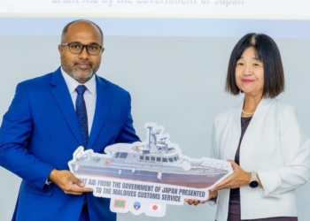 ޖަޕާނުން ދިވެހި ފުލުހުންނަށް ކަނޑު އުޅަނދުތަކެއް ހަދިޔާކޮށްފި