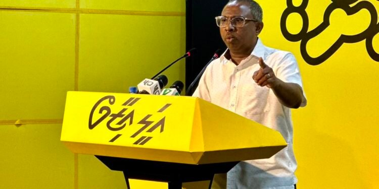 އެމްޑީޕީ ކައުންސިލް ޕްރައިމަރީ އިންތިޒާމު ކުރަނީ ގަވައިދާ ޚިލާފަށް: އަލީ އާޒިމް