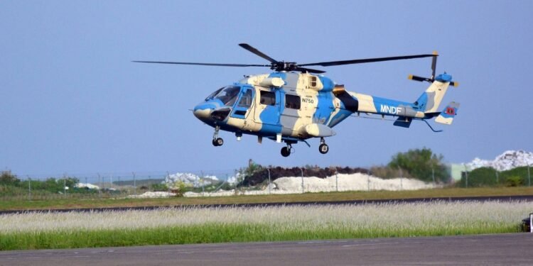 ހެލިކޮޕްޓަރުގެ ހިދުމަތަށް ބަޔަކު ހޯދަން އަލުން ހުޅުވާލައިފި