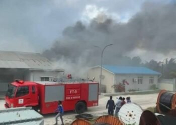 ލ. ގަމު އިންޖީނުގޭގައި އަލިފާން ރޯވެ، ކަރަންޓު ކެނޑިއްޖެ