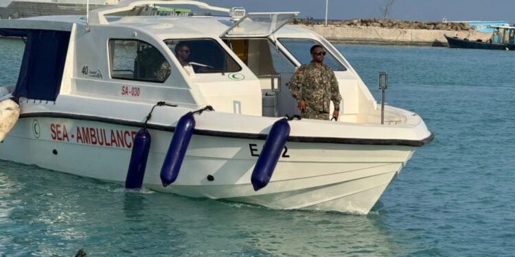 ވެލިދޫގައި ސީ އެމްބިއުލާންސްގެ ޚިދުމަތް ފަށައިފި، އިތުރު ނުވަ ރަށެއްގައި ފަށަނީ