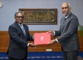 ރައީސުލްޖުމްހޫރިއްޔާގެ  ޙާއްސަ މުޝީރުކަމުގެ މަޤާމުން  ކުރީގެ ރައީސް ޑރ. މުޙައްމަދު ވަޙީދު ޙަސަން އިންތިޢުފާދެއްވައިފި