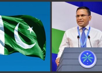 ޕާކިސްތާނުގެ 79 މިނިވަންދުވަހުގެ މުނާސަބަތުގައި އެމްއެންޕީގެ ރައީސް ކާނަލް ރިޓަޔަޑް މުޙައްމަދު ނާޒިމް ތަހުނިޔާ ފޮނުއްވައިފި