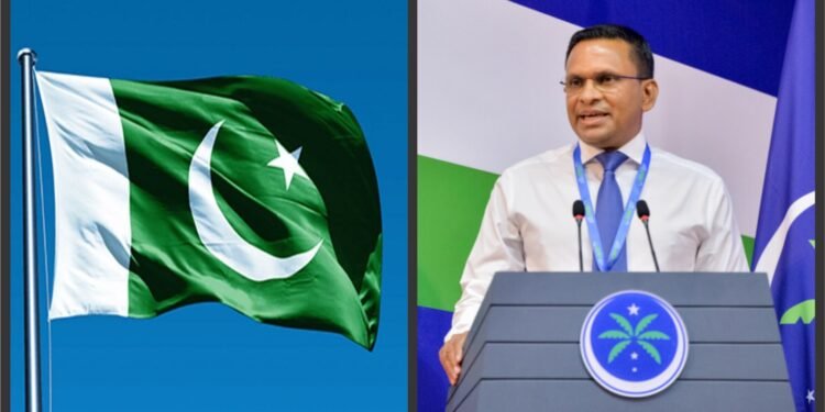 ޕާކިސްތާނުގެ 79 މިނިވަންދުވަހުގެ މުނާސަބަތުގައި އެމްއެންޕީގެ ރައީސް ކާނަލް ރިޓަޔަޑް މުޙައްމަދު ނާޒިމް ތަހުނިޔާ ފޮނުއްވައިފި